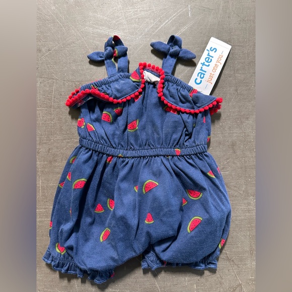 Carter's Matching Sets Blue and Green Summer Collection newborn lot‎ - Picture 3 of 8